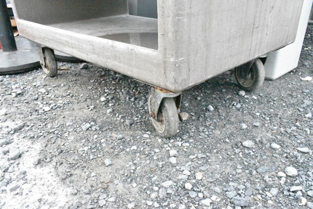 3 Poly Items; 2 Slim Jim Trash Cans and 3 Tier Cart. 3 Times Your Bid!  - Image 8 of 9