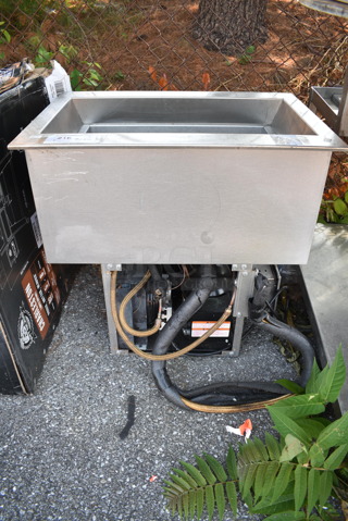 Hatco Stainless Steel Commercial Cold Pan Drop In. 115 Volts, 1 Phase. Tested and Powers On But Does Not Get Cold