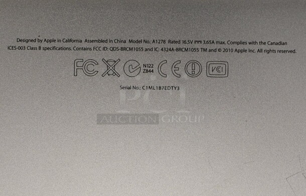 2 2012 Apple Model A1278 MacBook Pro Core i5 2.5 GHz 13" Laptops. 2 Times Your Bid! - Image 9 of 9