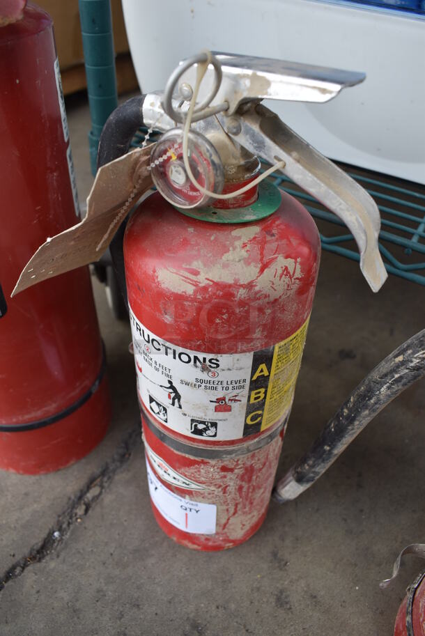 Amerex Dry Chemical Fire Extinguisher. Buyer Must Pick Up - We Will Not Ship This Item.  7x4.5x15 - Image 3 of 4
