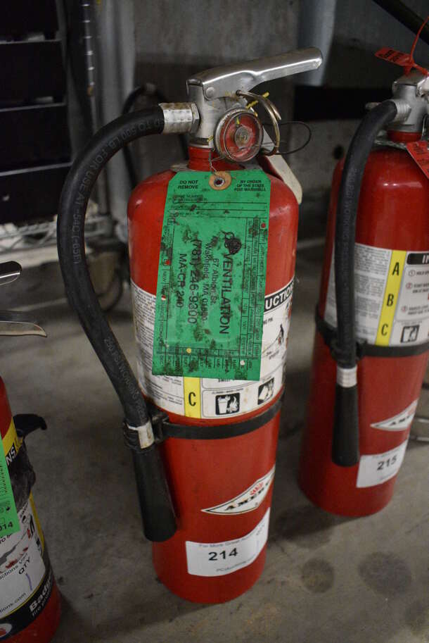 Amerex Dry Chemical Fire Extinguisher. 6x5x20 - Image 2 of 3