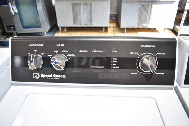 BRAND NEW SCRATCH AND DENT! Speed Queen TR3003WN 3.2 cu. ft. 27" Top Load Washer with Perfect Wash - Free Use - Image 3 of 6