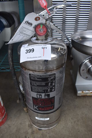 Ansul K Guard Wet Chemical Fire Extinguisher. Buyer Must Pick Up - We Will Not Ship This Item. 9x7.5x14