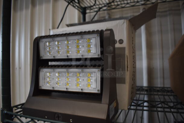 IN ORIGINAL BOX! LED Adjustable Wallpack. 9x5x9 - Image 6 of 7