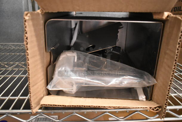 BRAND NEW SCRATCH AND DENT! Nemco 10961  Asept Stainless Steel Countertop Pump Dispenser for 1.5 Gallon / 6 Qt. Pouches - Image 2 of 9