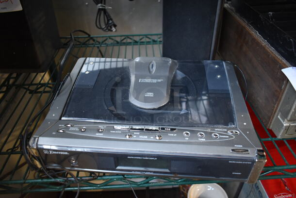 Emerson AM/FM Stereo Micro Audio System w/ Speakers. - Image 7 of 8