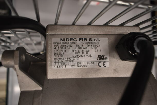 BRAND NEW SCRATCH AND DENT! Nidec Motor. 208-240 Volts.  - Image 5 of 5
