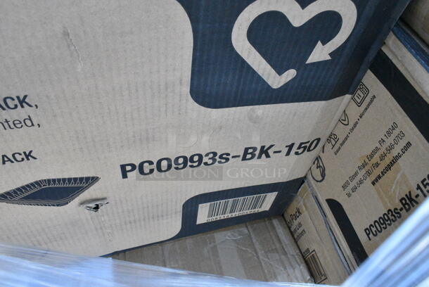 26 BRAND NEW! Items Including 760VP64 Carnival King 64 oz. Popcorn Bucket - 360/Case, 795PTOKFT2 Choice Kraft Microwavable Folded Paper #2 Take-Out Container 7 3/4" x 5 1/2" x 1 7/8" - 200/Case, 127CH16S Choice 16 oz. Clear RPET Shallow Hinged Deli Container - 200/Case, 245CB12PLN Choice 12" x 12" x 2" Kraft Customizable Corrugated Plain Pizza Box - 50/Case, 128HD12COMBO Choice Heavy Duty 12 oz. Microwavable Translucent Plastic Deli Container and Lid Combo Pack - 240/Case, 795PTOBK3 Choice 7 3/4" x 5 1/2" x 2 1/2" Black Microwavable Folded Paper #3 Take-Out Container - 200/Case. 26 Times Your Bid!  - Image 2 of 12