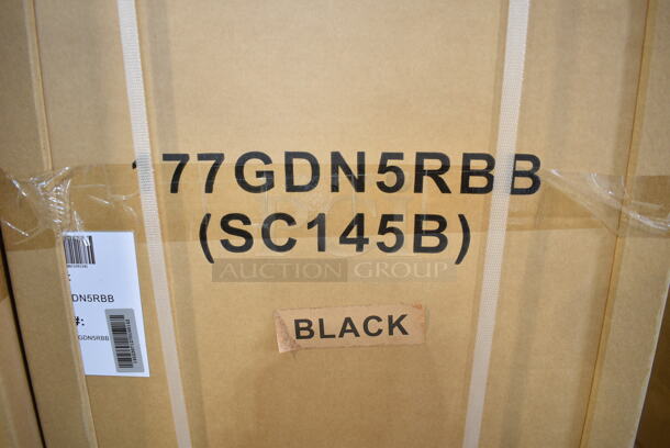 BRAND NEW IN BOX! Galaxy 177GDN5RBB Metal Commercial Single Door Reach In Cooler Merchandiser w/ Poly Coated Racks and LED Lighting. 110-120 Volts, 1 Phase. - Image 3 of 3