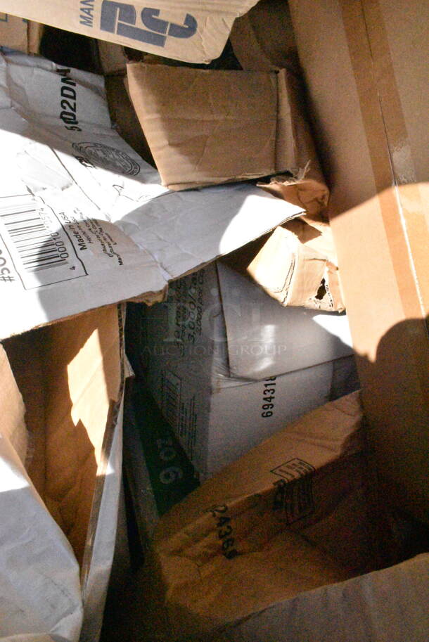 20 BRAND NEW Boxes Including Solo PL4N Large Clear Plastic Souffle, 5002DNAP Choice White 2-Ply Dinner Napkin 17" x 15" - 3000/Case, Commercial Casters. 20 Times Your Bid! - Image 8 of 12