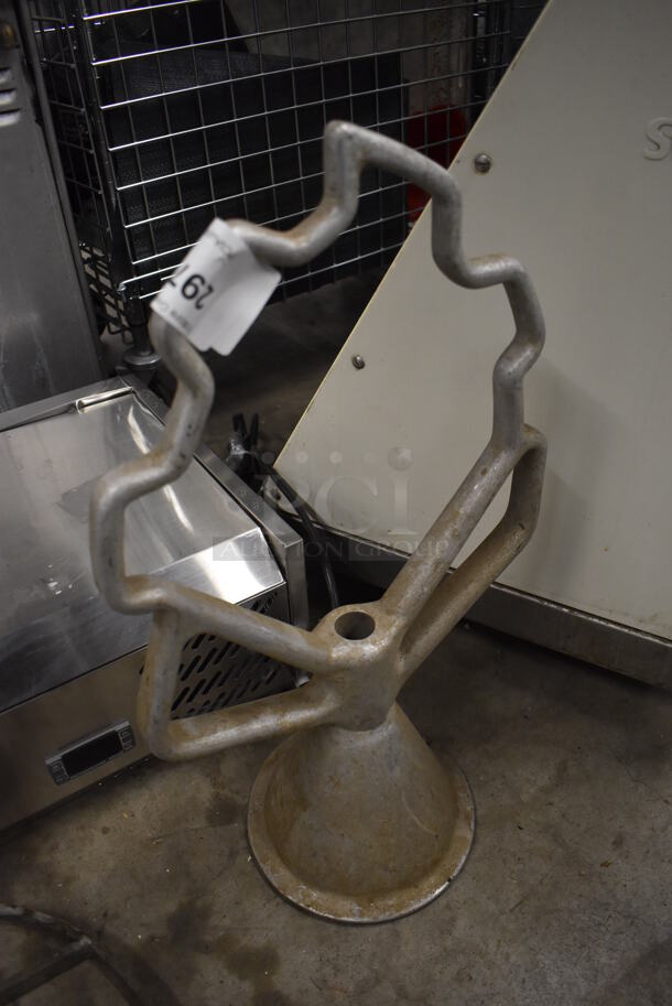 Metal Commercial 80 Quart Pastry Knife Attachment for Mixer. 13x3x23.5 - Image 4 of 5