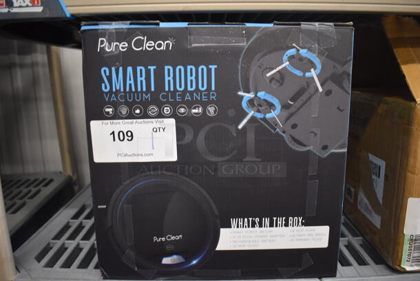 IN ORIGINAL BOX! Pure Clean Smart Robot Vacuum Cleaner