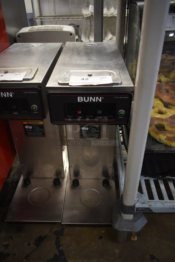 Bunn CWT15-APS Stainless Steel Commercial Countertop Coffee Machine. 120 Volts, 1 Phase. 