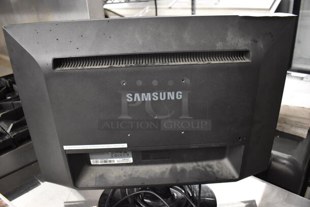 Samsung 2253BW 22" Color Display Monitor w/ Power Cord and HD Cord - Image 6 of 6