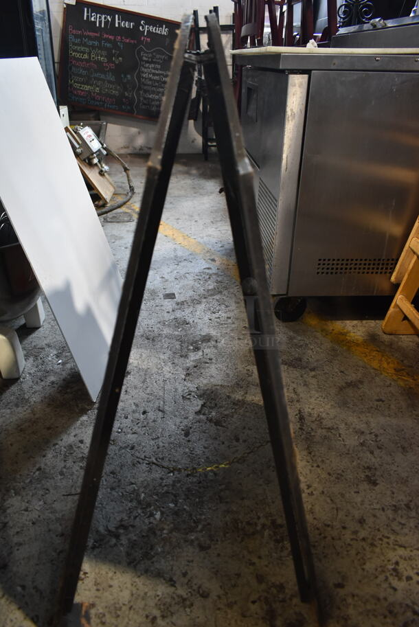 2 Signs; Stella Artois A Frame Sidewalk Chalkboard Sign and Parking Sign. 2 Times Your Bid! - Image 6 of 6