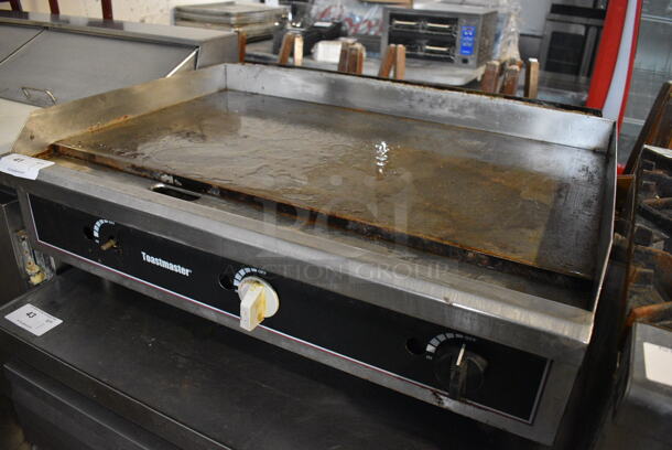 Toastmaster Stainless Steel Commercial Countertop Natural Gas Powered Flat Top Griddle. 36x28x13.5 - Image 2 of 6