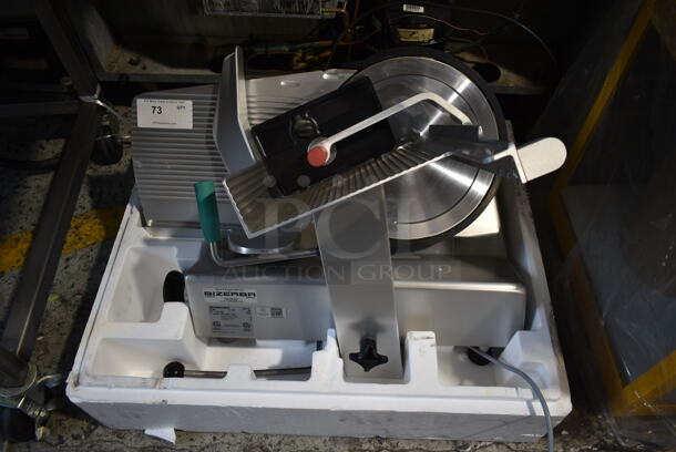 2019 Bizerba GSP H Stainless Steel Commercial Countertop Meat Slicer. 120 Volts, 1 Phase. Tested and Working! - Image 1 of 6