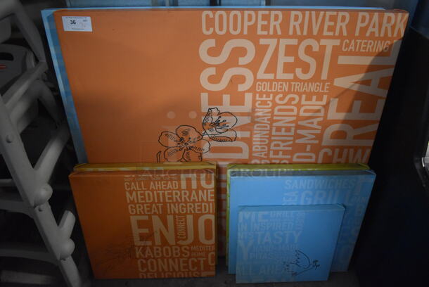 7 Various Pictures. Includes 48x1x48. 7 Times Your Bid! - Image 1 of 8