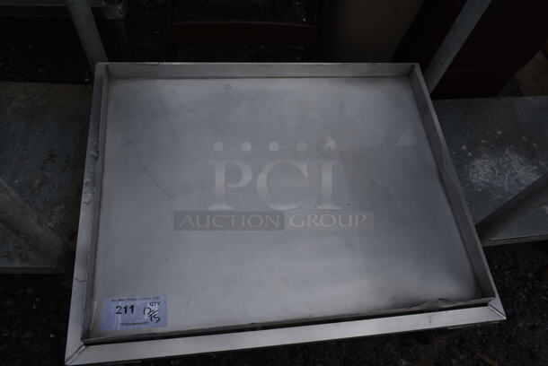 Stainless Steel Commercial Equipment Stand on Commercial Casters. - Image 2 of 3