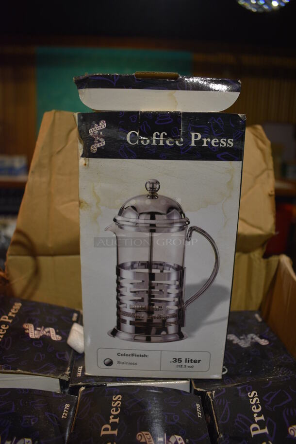7 BRAND NEW! Coffee Presses. 3.5x4.5x8. 7 Times Your Bid! (bar) - Image 5 of 5