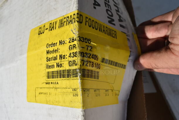 2 BRAND NEW SCRATCH AND DENT! Hatco GRA-72 72" Glo-Ray Single Infrared Warmer. 2 Times Your Bid! - Image 4 of 4