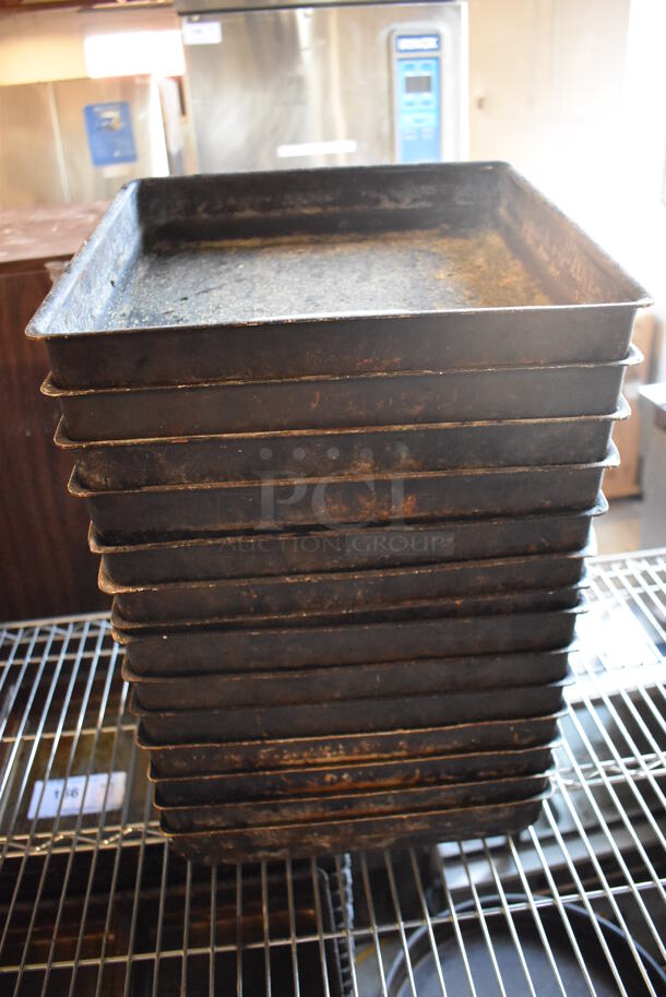 14 Metal Square Baking Pans. 12x12x2. 14 Times Your Bid! - Image 2 of 3