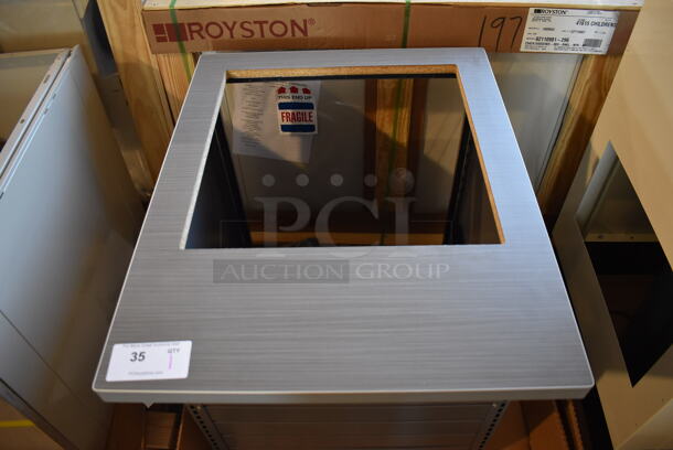 BRAND NEW! Royston Metal Counter. 24x30x28 - Image 4 of 6