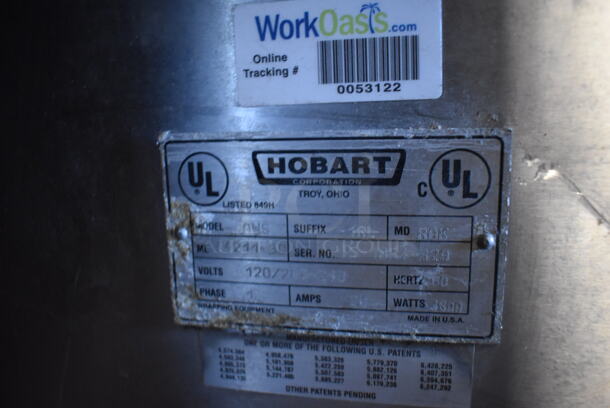Hobart AWS Stainless Steel Commercial Floor Style Wrapping Machine w/ Monitor and Label Printer. 120/208-230 Volts, 1 Phase. 78x45x67 - Image 12 of 12