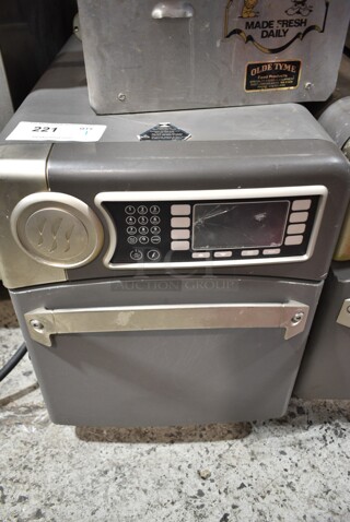 2017 Turbochef NGO Metal Commercial Countertop Electric Powered Rapid Cook Oven. 208/240 Volts, 1 Phase. 