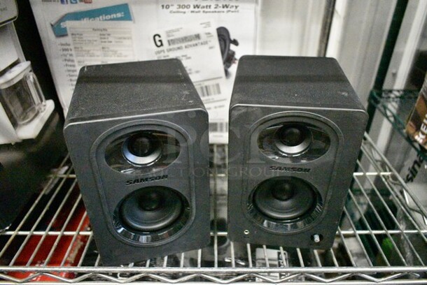 6 Various Items Including Pyle PDIC106 10" 300 Watt Speakers, 2 Samson Mediaonem30 Speakers, 4 Chefwave CW-NMM Non Dairy Milk Maker. 6 Times Your Bid! - Image 4 of 12