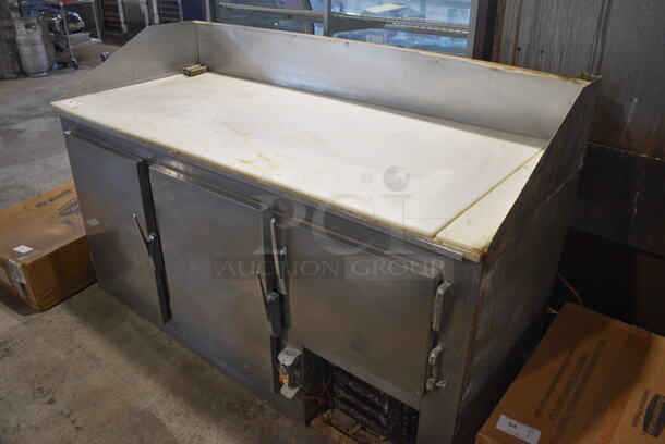Stainless Steel Commercial Dough Retarder w/ Cutting Board Countertop. 72.5x31x45. Tested and Does Not Power On - Image 3 of 6