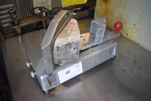 Prince Castle 943 Commercial Stainless Steel Countertop Tomato Slicer. - Image 2 of 4