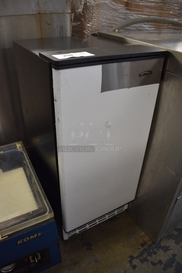 BRAND NEW! KoolMore Model BIM75-BS Stainless Steel Commercial Self Contained Ice Maker. 115 Volts, 1 Phase. 15x17.5x34 - Image 2 of 7