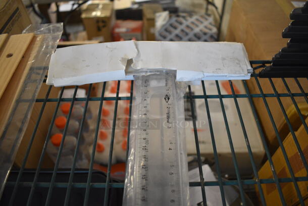 3 Alvin D365PMI Clear Poly Standard T Square. 9x26.5. 3 Times Your Bid! - Image 2 of 2