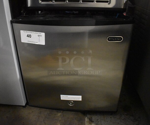 BRAND NEW SCRATCH AND DENT! Whynter CUF-112SS Metal Mini Freezer. 115 Volts, 1 Phase. 18.5x17x19.5. Tested and Working! - Image 1 of 6