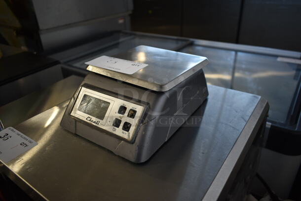 Escali 136KP Stainless Steel Commercial Countertop 13 Pound Capacity Food Portioning Scale. Cannot Test Due To Missing Power Cord - Image 2 of 5