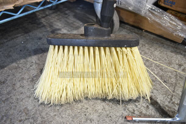 ALL ONE MONEY! Lot of 3 Items; 2 Brooms and 1 Squeegee - Image 5 of 7