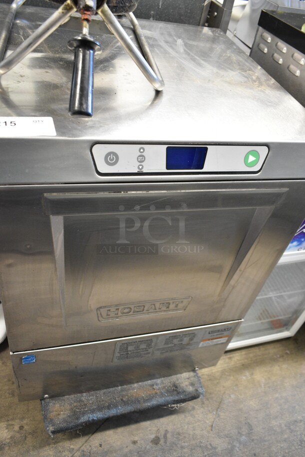 Hobart LXEH Stainless Steel Commercial Undercounter Dishwasher. 120/208-240 Volts, 1 Phase.  - Image 1 of 9