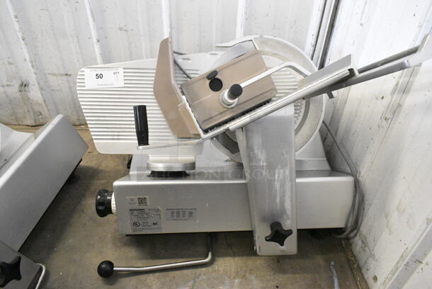 Bizerba SE 12 D US Stainless Steel Commercial Countertop Meat Slicer. 120 Volts, 1 Phase. Tested and Working! - Image 1 of 5