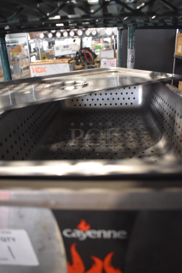 Vollrath 58815 Stainless Steel Commercial Countertop Food Warmer. 120 Volts, 1 Phase. 13.5x22x9. Tested and Working! - Image 5 of 7