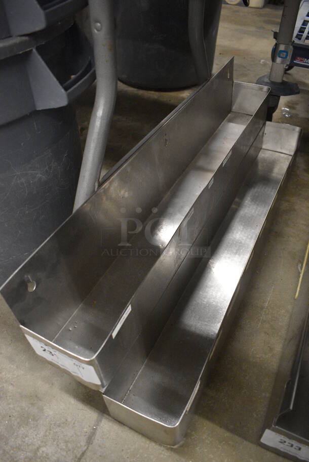 Stainless Steel Double Speed Well. 32x8x9.5 - Image 2 of 3