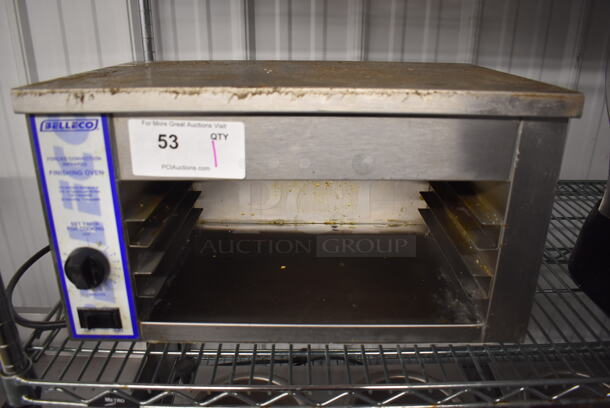 Belleco JW1 Stainless Steel Commercial Countertop Electric Powered Cheese Melter. 120 Volts, 1 Phase. 19.5x12x11.5. Tested and Working! - Image 1 of 6