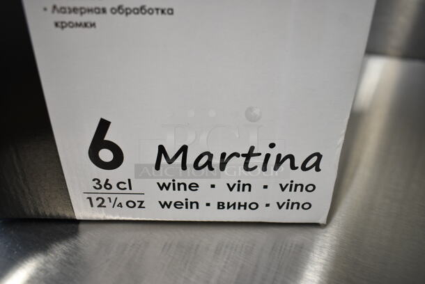 2 BRAND NEW! Boxes of Glasses; 4 Martini Wine Glasses and 12 Bormioli Rocco 55272Q661 Wine Glasses. 2 Times Your Bid! - Image 4 of 8