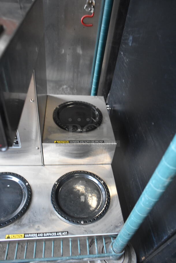2019 Bunn VP17-3 Stainless Steel Commercial Countertop 3 Burner Coffee Machine w/ Poly Brew Basket. 120 Volts, 1 Phase. - Image 2 of 6