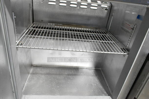 Continental Stainless Steel Commercial Prep Table. 115 Volts, 1 Phase. Tested and Working! - Image 3 of 4