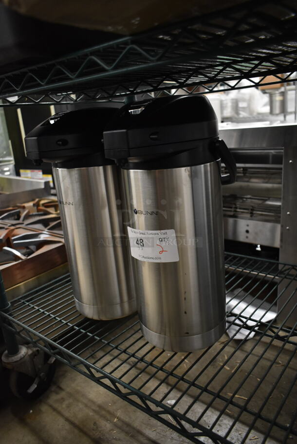 2 BRAND NEW SCRATCH AND DENT! Bunn 234367250000 Stainless Steel Air Pots. 2 Times Your Bid! - Image 3 of 7