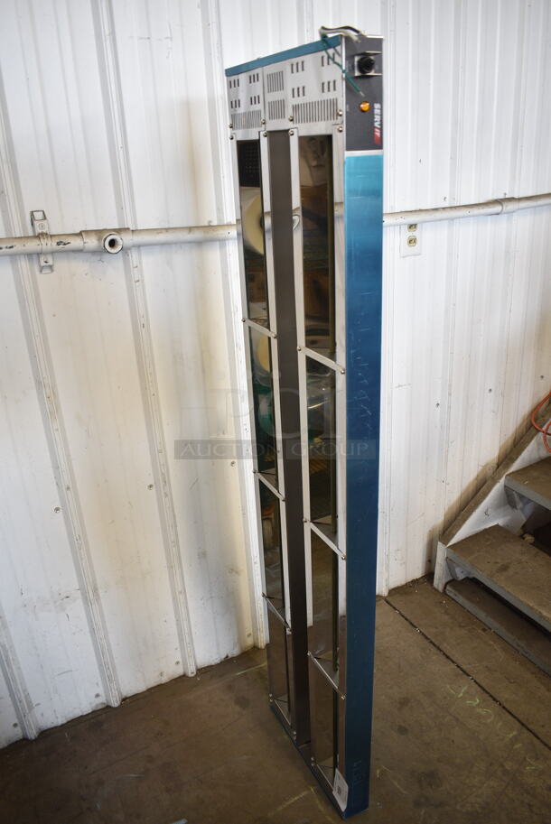 BRAND NEW SCRATCH AND DENT! ServIt 423SWTD60 Stainless Steel 60" High Wattage Double Strip Warmer with On/Off Toggle Controls and 3" Spacer. 120 Volts, 1 Phase.  - Image 5 of 7