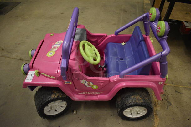 Power Wheels L7820-9993 Barbie Jeep (CSS) - Image 3 of 9