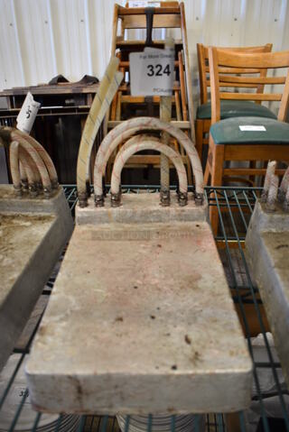 Metal Cold Plate for Ice Bin. 7.5x11.5x12