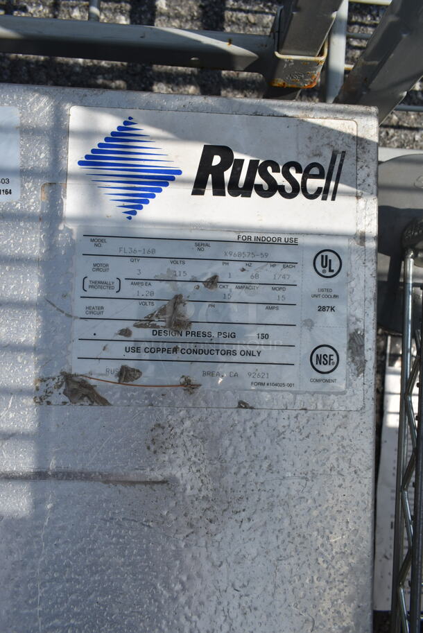 Russell FL36-160 Metal Evaporator Fan. 115 Volts, 1 Phase.  - Image 8 of 8